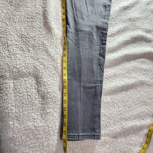 Levi's 511 Jeans Medium Wash Gray Denim Skinny Leg Pants Low Rise Size 4 - Picture 8 of 8